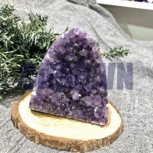 HỐC THẠCH ANH TÍM URUQUAY NHỎ - KL: 490,9 GRAM (TU129)