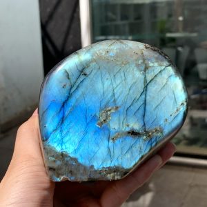 ĐÁ XÀ CỪ - HẮC NGUYỆT QUANG - Labradorite (XC184) - KL: 0,634KG