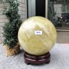 Bi Cầu Thạch Anh Vàng – Citrine Sphere (BV100) – KL: 4,76 KG – ĐK: 15,13 CM