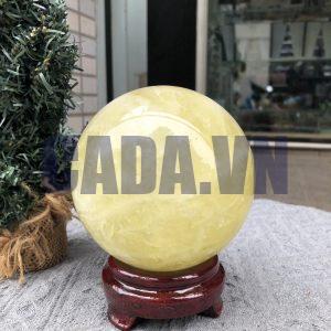 Bi Cầu Thạch Anh Vàng – Citrine Sphere (BV109) - KL: 1,765 KG - ĐK: 10,83 CM
