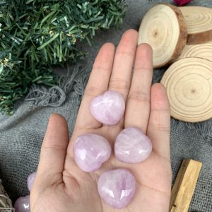 Trái tim Kunzite | Đá trang trí, sưu tầm, healing | CADA DECOR