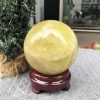 Bi Cầu Thạch Anh Vàng – Citrine Sphere (BV88) - KL: 1,06 KG - ĐK: 9,24 CM