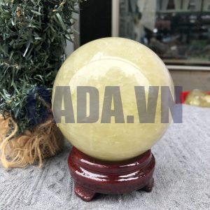 Bi Cầu Thạch Anh Vàng – Citrine Sphere (BV97) - KL: 1,315 KG - ĐK: 9,87 CM