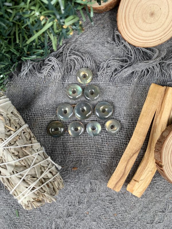 Đồng điếu Labradorite | Đá trang trí, sưu tầm, healing | CADA DECOR