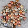 Trái tim Polychrome Jasper | Đá trang trí, sưu tầm, healing | CADA DECOR