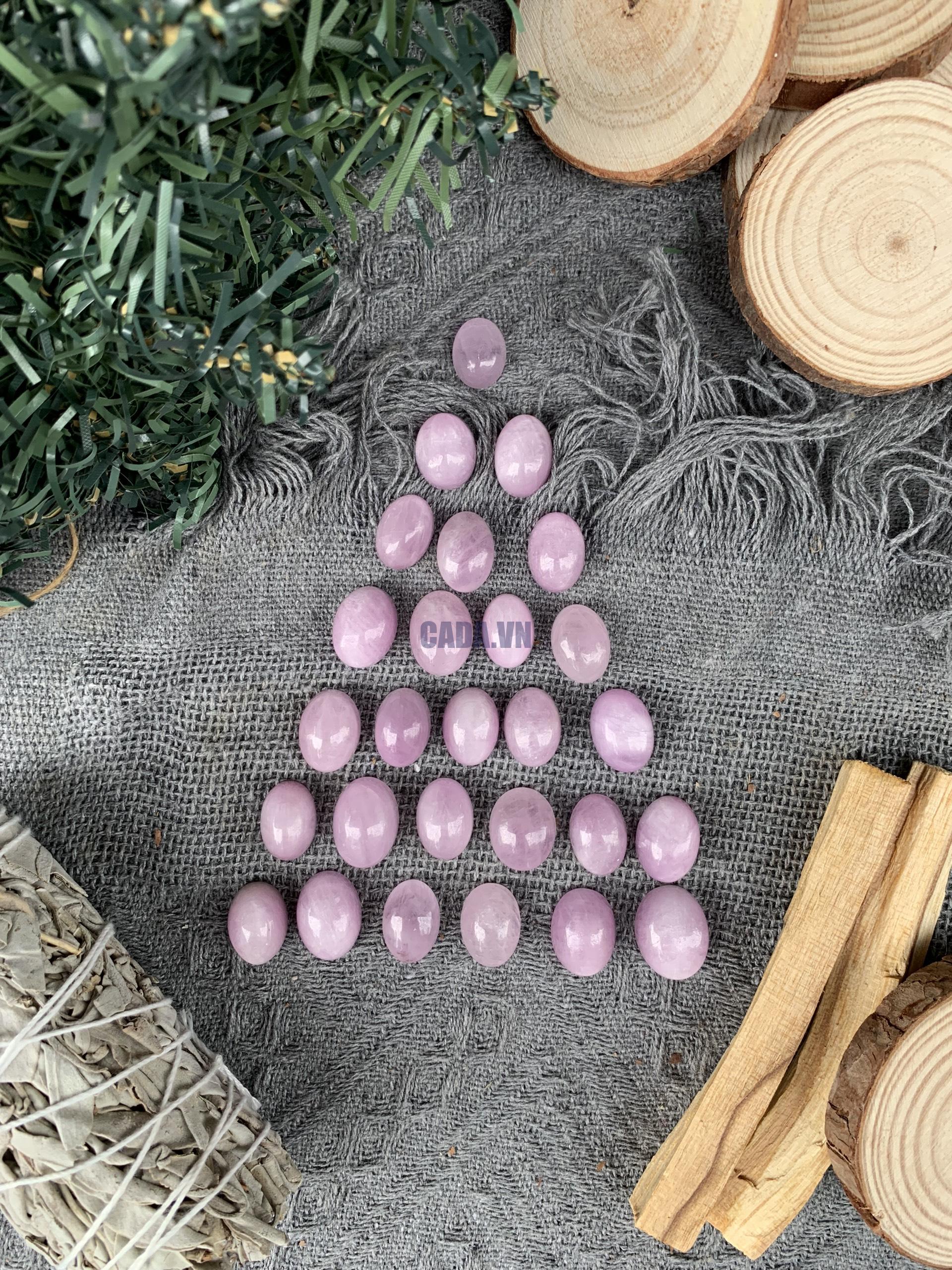 Đá Tumble Kunzite | Đá trang trí, sưu tầm, healing | CADA DECOR
