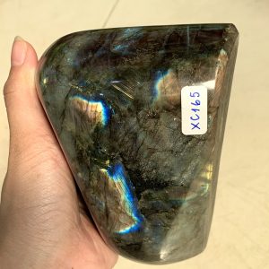 ĐÁ XÀ CỪ - HẮC NGUYỆT QUANG - Labradorite (XC165) - KL: 1,052KG