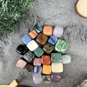 Cube mix nhiều loại đá | Đá trang trí, sưu tầm, healing | CADA DECOR