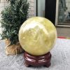 Bi Cầu Thạch Anh Vàng – Citrine Sphere (BV104) - KL: 1,32 KG - ĐK: 9,87 CM
