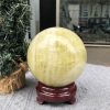 Bi Cầu Thạch Anh Vàng – Citrine Sphere (BV108) - KL: 1,625 KG - ĐK: 10,67 CM