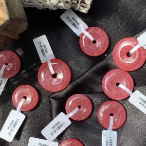 Đồng Điếu Đào Hoa - Rhodochrosite Donut
