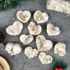 Trái Tim Thạch Anh Trắng | Đá trang trí, sưu tầm, healing | CADA DECOR