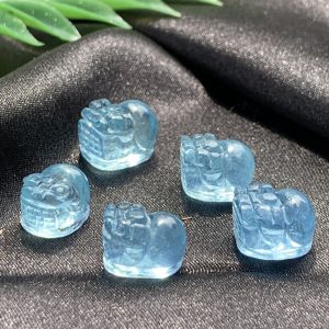 Tỳ Hưu Đá Aquamarine - Aquamarine Pixiu