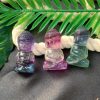 Tượng Phật Fluorite Mini – Mini Fluorite Buddha Statue
