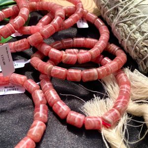 Vòng Tay Đào hoa - Rhodochrosite Bracelet