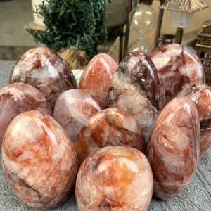 Đá Cảnh Fire Quartz - Thạch anh lửa