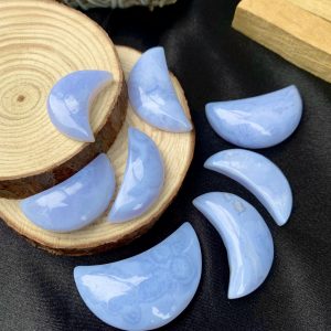 Mặt trăng Blue Lace Agate | CADA DECOR