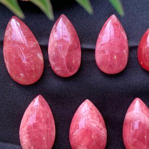 Giọt Nước Đá Đào Hoa - Rhodochrosite Water Drop