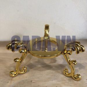 Đế kim loại 3 chân vàng (cái) | CADA DECOR