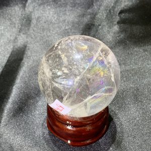 QUẢ CẦU THẠCH ANH TRẮNG (BTR83) ĐK: 4,936CM - KL: 160GRAM | CADA DECOR