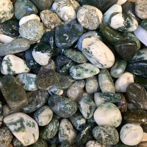 Tumble Moss Agate | Đá trang trí, sưu tầm, healing | CADA DECOR