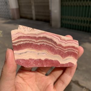  Đá Đào Hoa – Rhodochrosite (BH09), KT 4,8*8,2CM | CADA DECOR