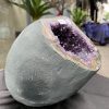 Túi Tiền – Ổ Tụ Tài Thạch Anh Tím – Amethyst (TAT45), KT: 10,5x11x20CM, KL : 4,525kg