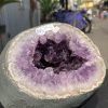 Túi Tiền – Ổ Tụ Tài Thạch Anh Tím – Amethyst (TAT47), KT: 13x11x16CM, KL : 3,45kg
