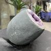 Túi Tiền – Ổ Tụ Tài Thạch Anh Tím – Amethyst (TAT47), KT: 13x11x16CM, KL : 3,45kg