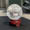 QUẢ CẦU THẠCH ANH TRẮNG (BTR66) ĐK: 8,790CM – KL: 924GRAM | CADA DECOR