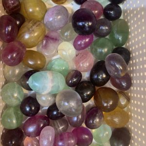 Tumble Rainbow Fluorite | Đá trang trí, sưu tầm, healing | CADA DECOR