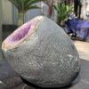 Túi Tiền – Ổ Tụ Tài Thạch Anh Tím – Amethyst (TAT51), KT: 11x10x17CM, KL : 3,785kg