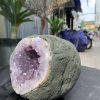 Túi Tiền – Ổ Tụ Tài Thạch Anh Tím – Amethyst (TAT53), KT: 13x11x13CM, KL : 2,6kg
