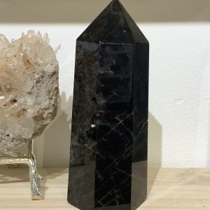 Trụ Thạch Anh Đen – Black Quartz Point (Morion) (TAĐ49) |CADA DECOR