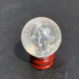 QUẢ CẦU THẠCH ANH TRẮNG (BTR80) ĐK: 6,051CM - KL: 304GRAM | CADA DECOR