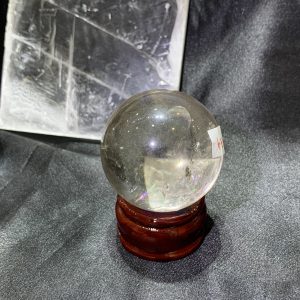 QUẢ CẦU THẠCH ANH TRẮNG (BTR74) ĐK: 5,096CM - KL: 172GRAM | CADA DECOR