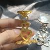 Đế kim loại bi trái tim 3cm (cái) | CADA DECOR