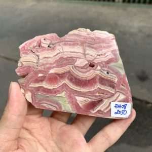  Đá Đào Hoa – Rhodochrosite (ĐH08), KT 7*9CM | CADA DECOR