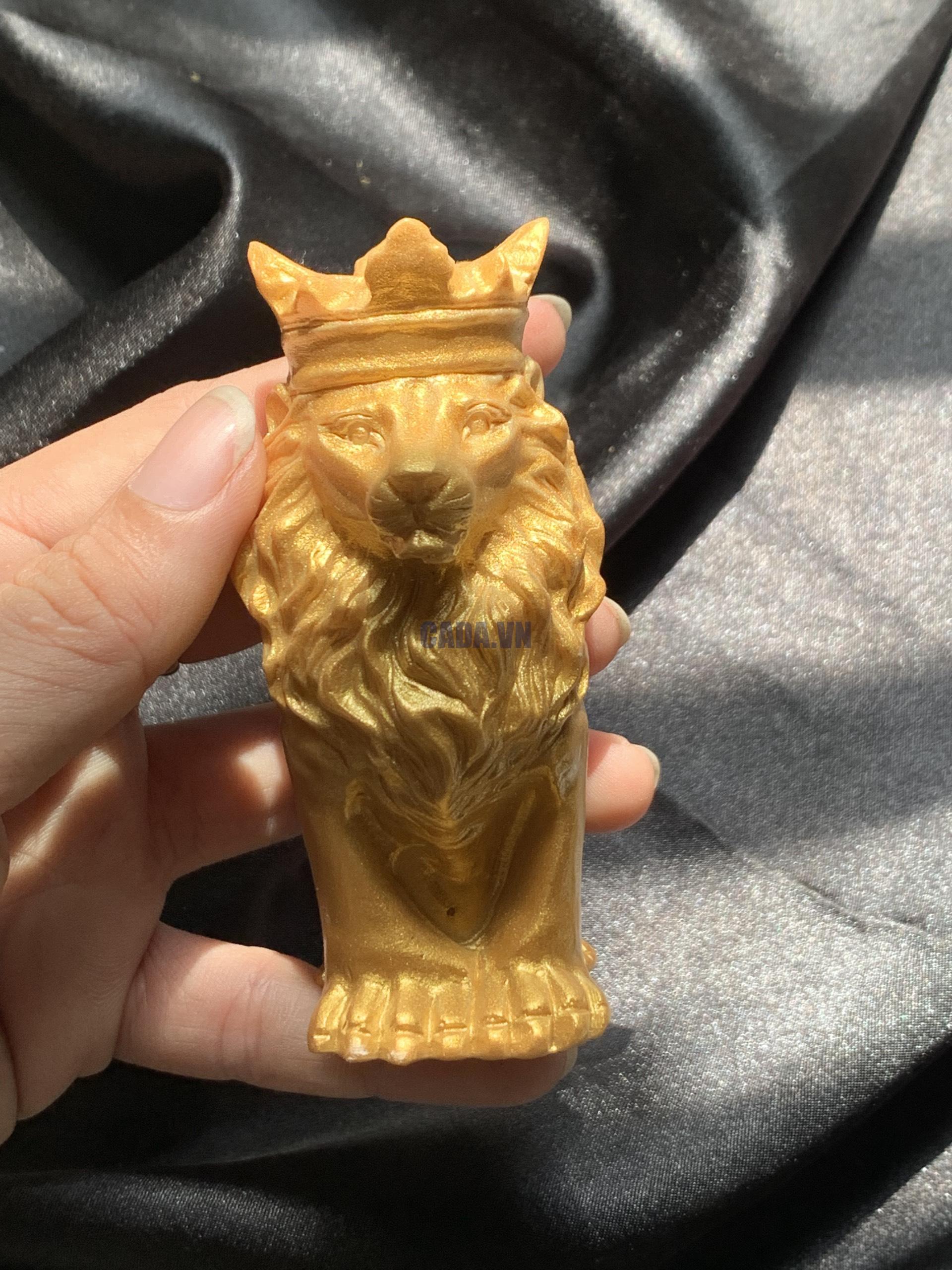 Đế sư tử trắng/vàng 3,2cm (cái) | CADA DECOR