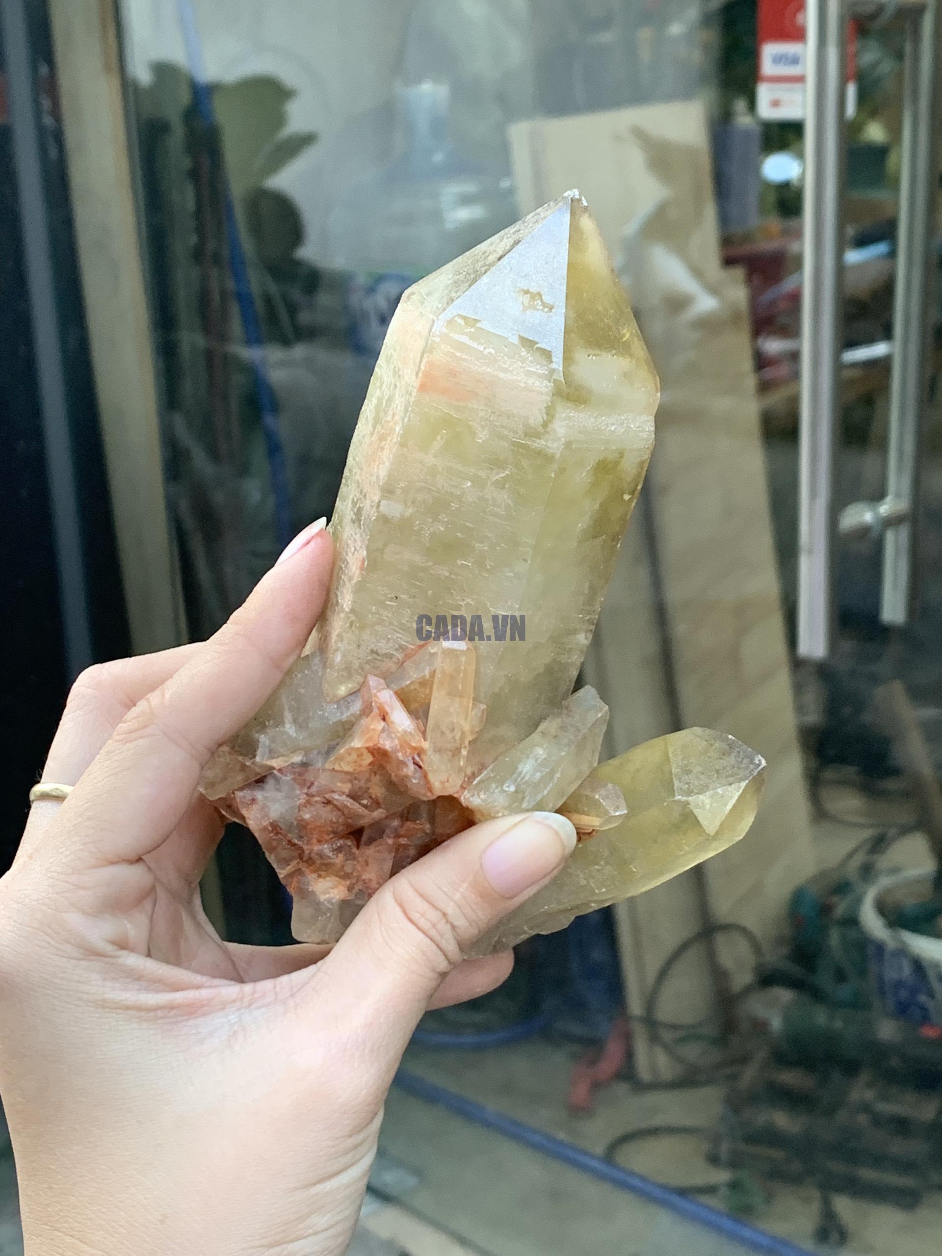 Đá thô thạch anh vàng - Citrine Raw | CADA DECOR