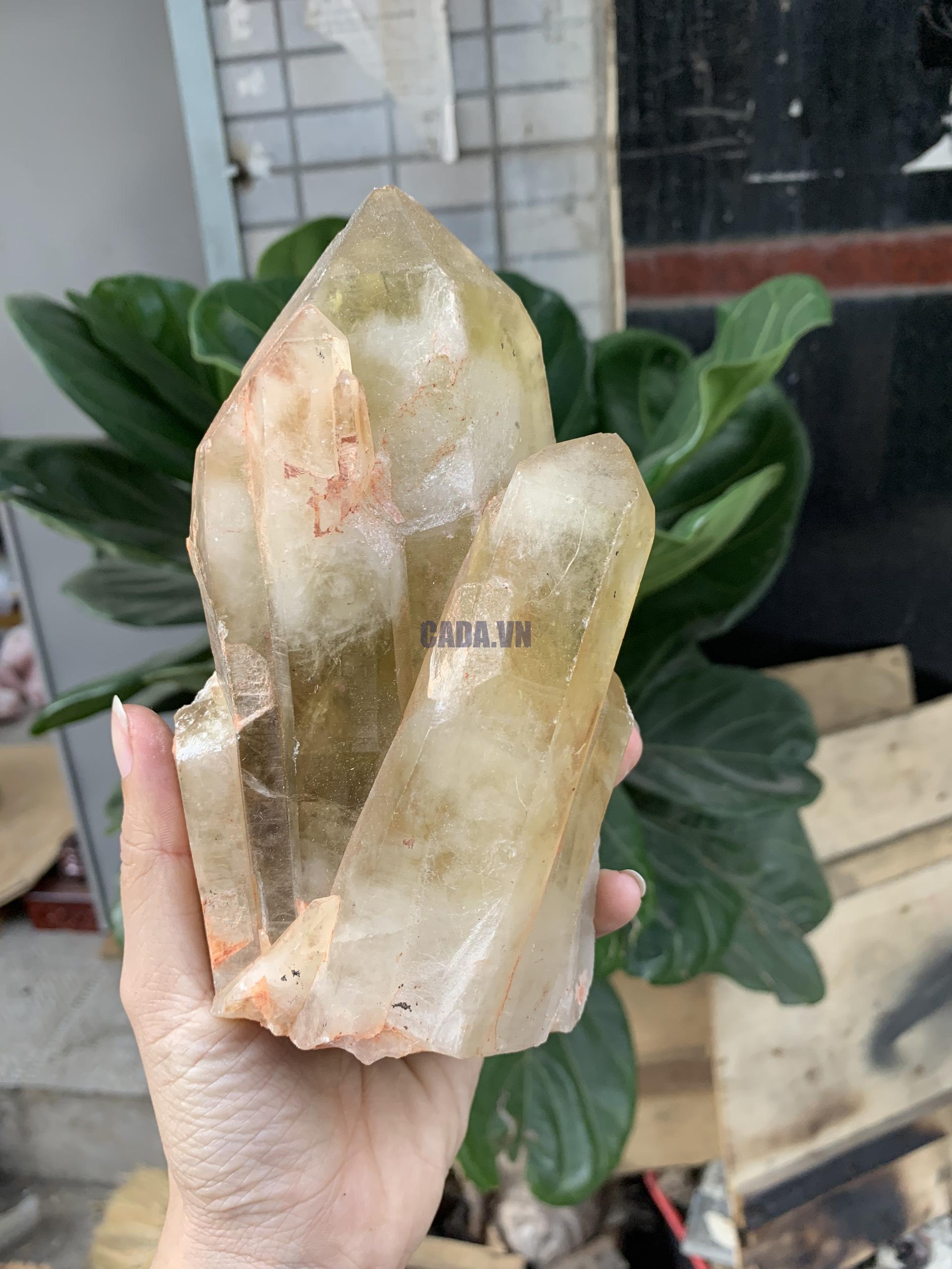 Đá thô thạch anh vàng - Citrine Raw (02) | CADA DECOR