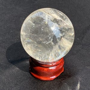 QUẢ CẦU THẠCH ANH TRẮNG (BTR69) ĐK: 5,987CM - KL: 288GRAM | CADA DECOR