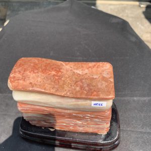 ĐÁ THỊT HEO – ĐÁ PHÚ QUÝ (HE66), KT: 16,5*13*5CM, KL: 2,15KG
