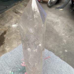 Trụ Thạch Anh Trắng trong – Clear Quartz Point, KL: 2,976KG (TTT206)