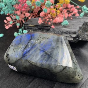 ĐÁ XÀ CỪ – HẮC NGUYỆT QUANG – Labradorite (XC189) – KL: 0,392KG