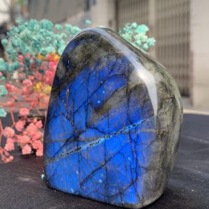 ĐÁ XÀ CỪ – HẮC NGUYỆT QUANG – Labradorite (XC195) – KL: 0,632KG