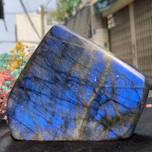 ĐÁ XÀ CỪ – HẮC NGUYỆT QUANG – Labradorite (XC197) – KL: 1,16KG