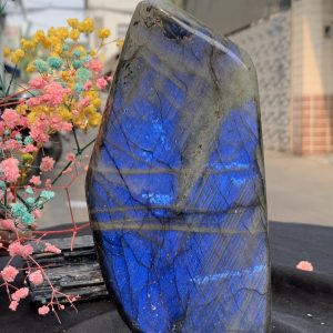 ĐÁ XÀ CỪ – HẮC NGUYỆT QUANG – Labradorite (XC198) – KL: 1,388KG
