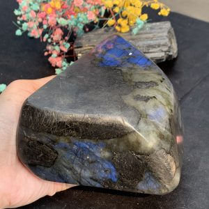 ĐÁ XÀ CỪ – HẮC NGUYỆT QUANG – Labradorite (XC199) – KL: 1,334KG