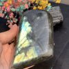 ĐÁ XÀ CỪ – HẮC NGUYỆT QUANG – Labradorite (XC200) – KL: 0,394KG
